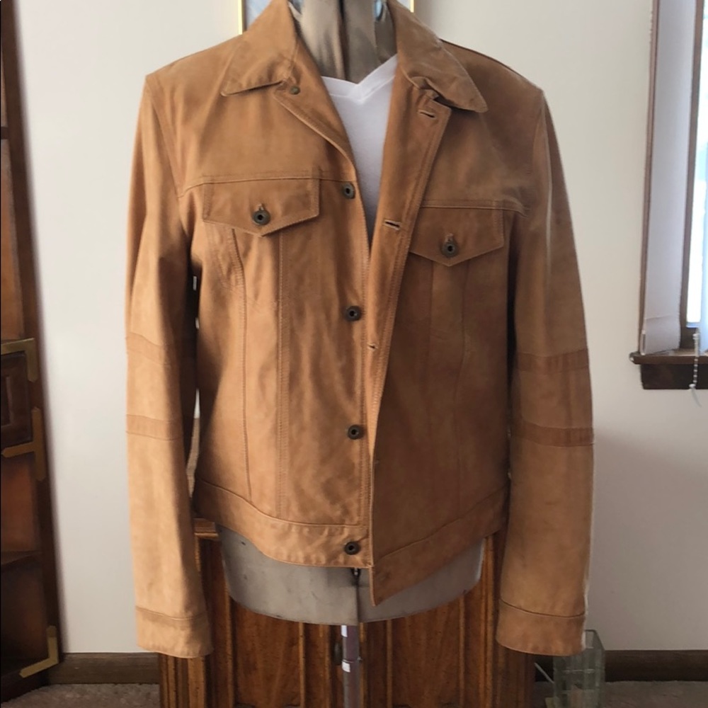 Burberry Buffalo Suede Jacket